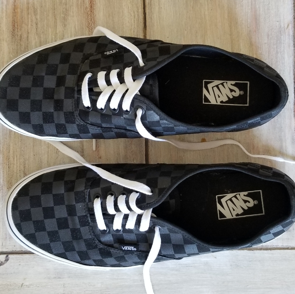 Men's Checkered Vans